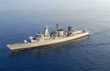 Greek navy ship